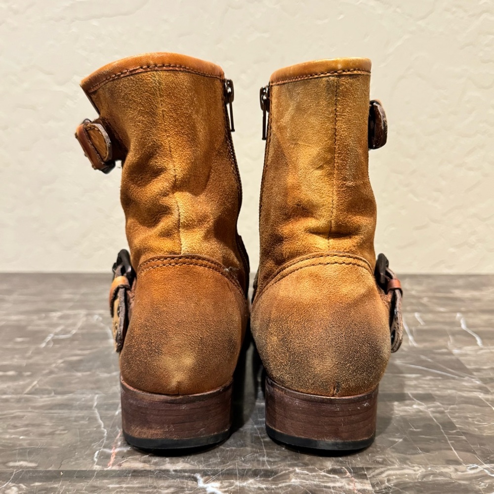 Vintage Foundry Co. Miriam Studded Leather Combat Boots - Picture 9 of 13